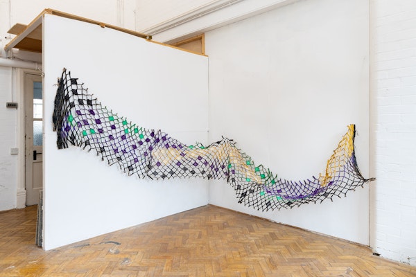 Violet Streak, instalation view