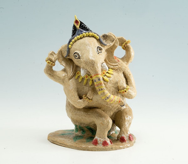 Living with Ganesh, front